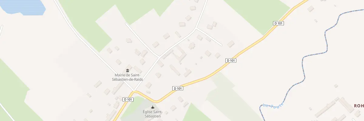 Plan du 6 La Subliniere à Saint-Sébastien-de-Raids
