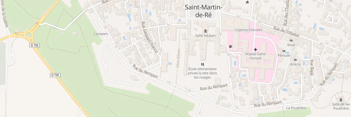 Plan du 9 Rue des Gouverneurs à Saint-Martin-de-Ré