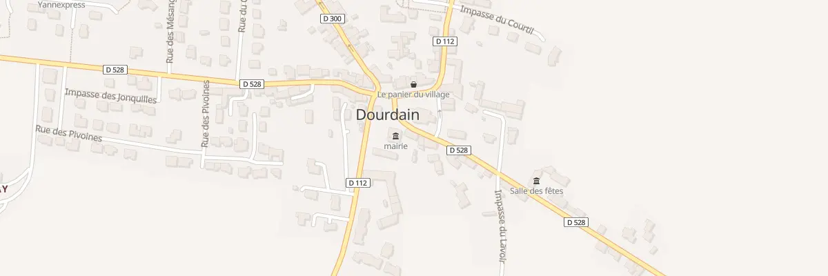 Plan du 6 Rue Jean Joseph Chevrel à Dourdain