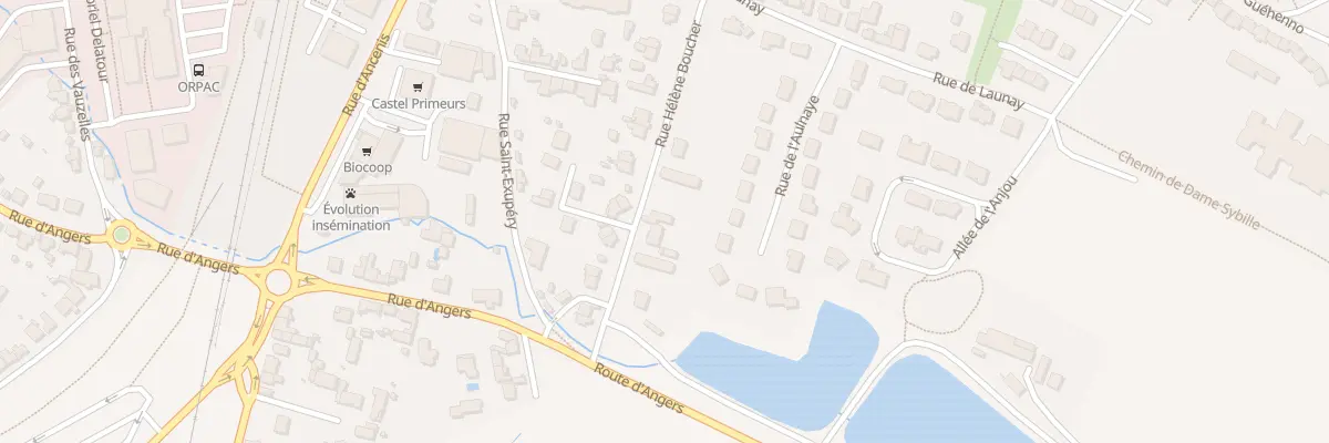 Plan du 17C Rue Hélène Boucher à Châteaubriant