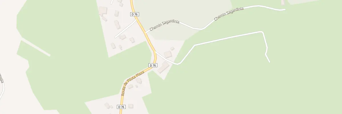 Plan du 351 Rte de Pilota Plaza à Briscous