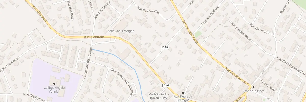 Plan du 6279 Bd Vallet à Maen Roch