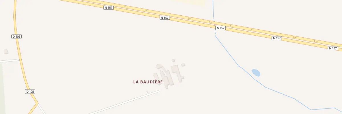 Plan du 5143 La Baudiere à Saint-Didier