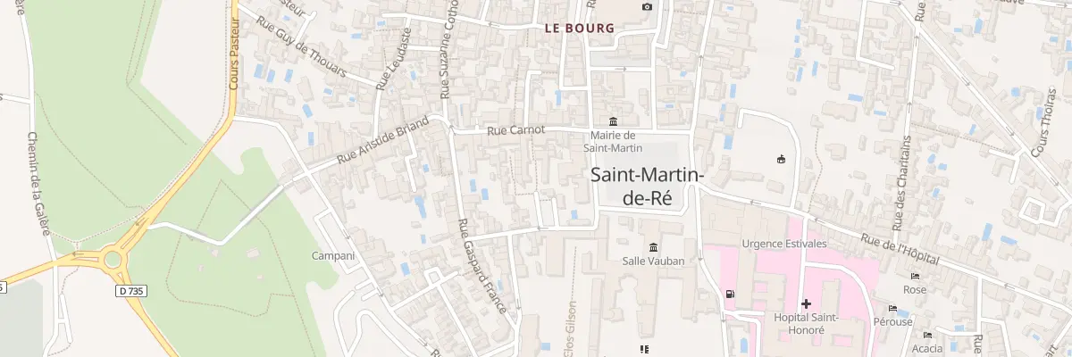 Plan du 13 Rue Carnot à Saint-Martin-de-Ré