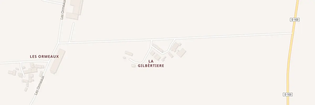 Plan du 5225 La Gilbertière à Saint-Hilaire-des-Landes