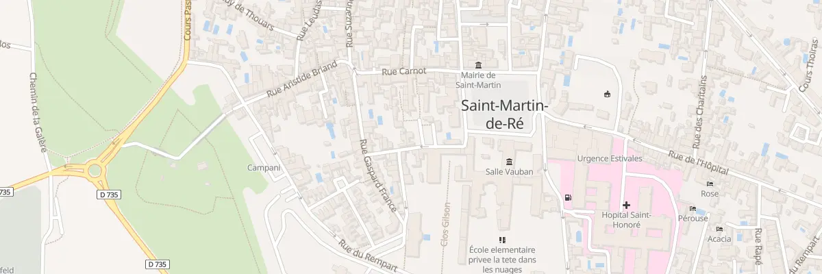 Plan du 8 Rue des Gouverneurs à Saint-Martin-de-Ré