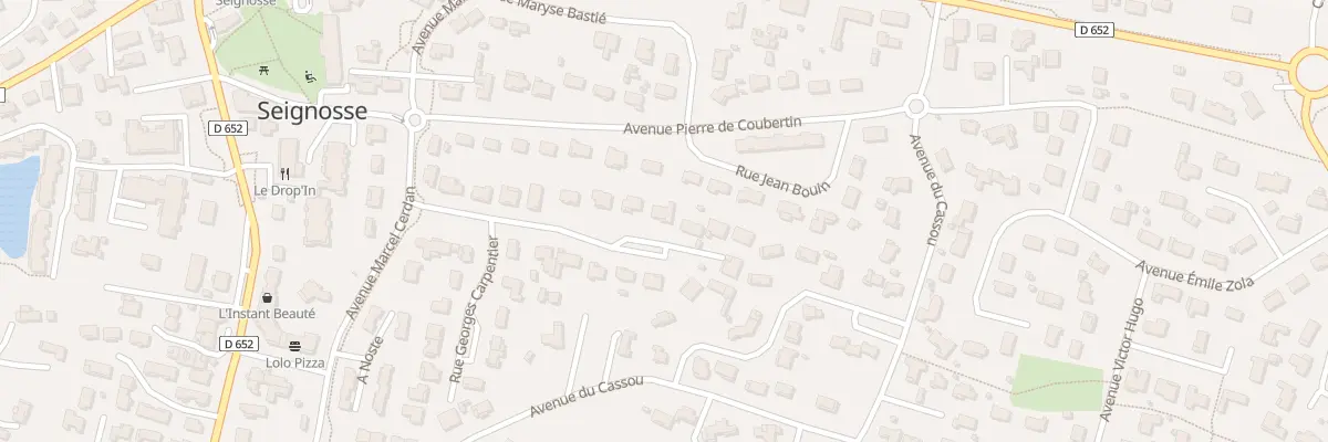 Plan du 17 Rue Léo Lagrange à Seignosse