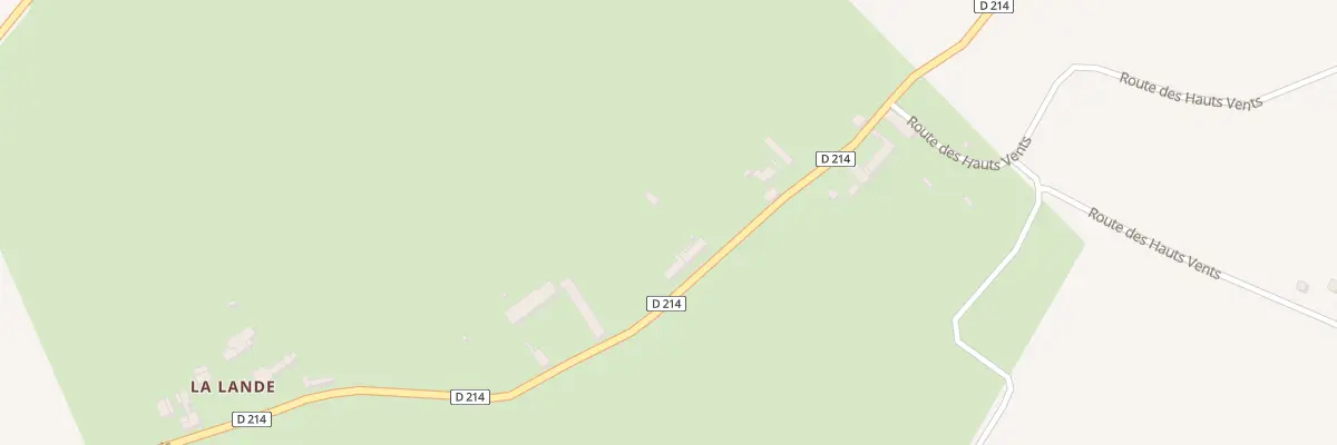 Plan du 14 Rte des Marais à Fresville