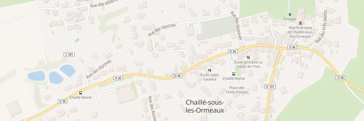 Plan du 1 Rue de la petite laudière à Rives de l’Yon