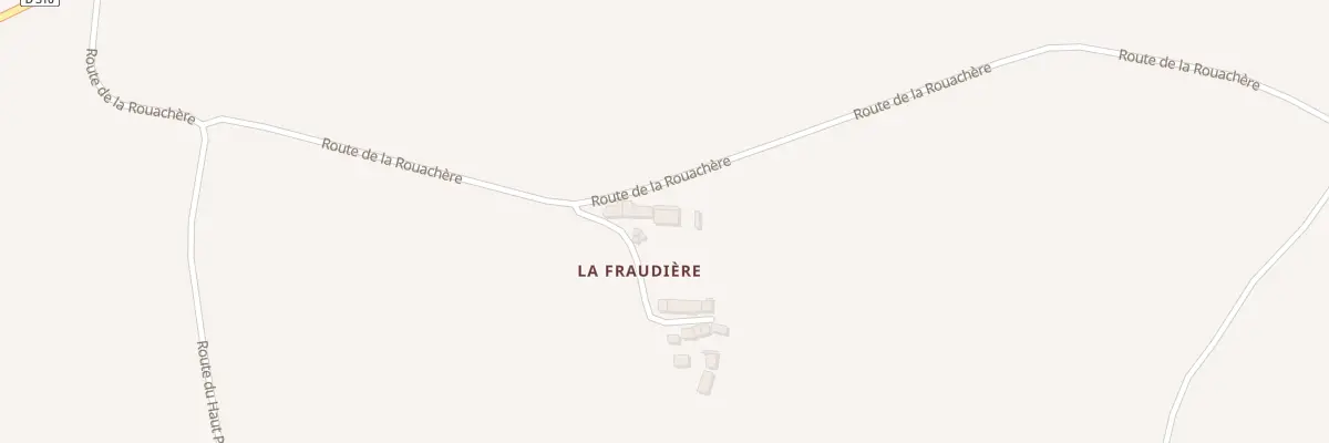 Plan du 5844 La Fraudiere à Martigné-Ferchaud