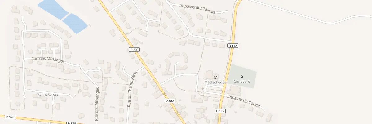 Plan du 15 Rue du Grand Clos à Dourdain