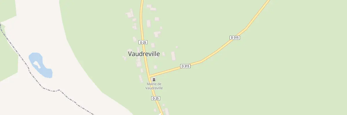Plan du 1 L’Eglise à Vaudreville