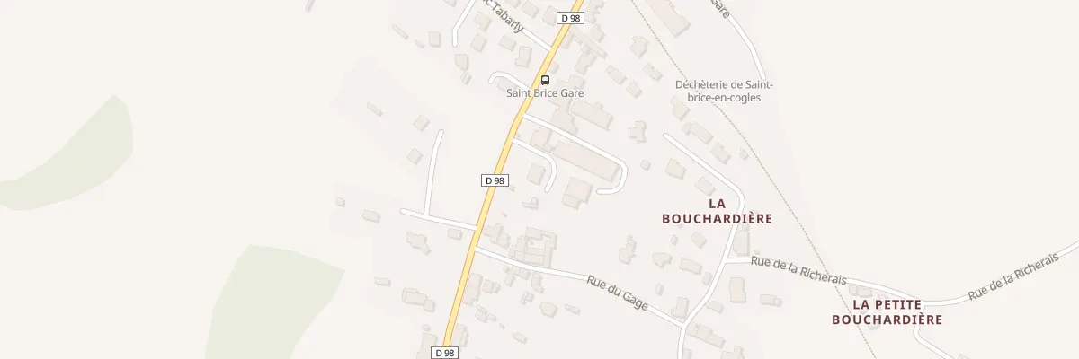 Plan de Bd de Rennes à Maen Roch