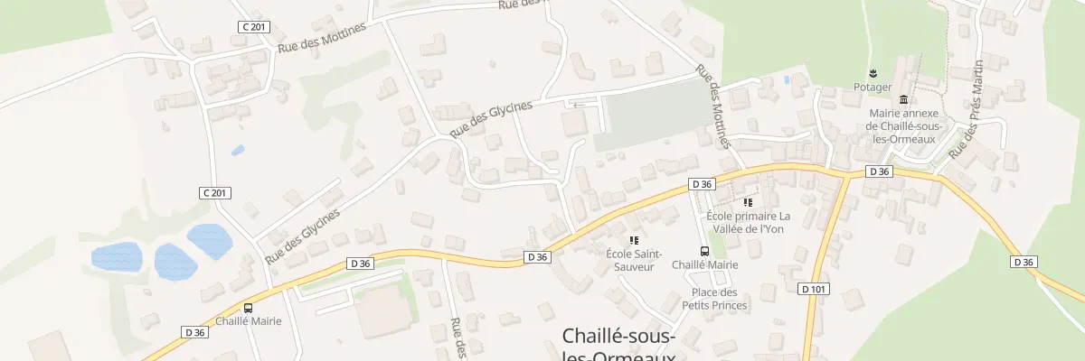Plan du 2 Rue de la petite laudière à Rives de l’Yon