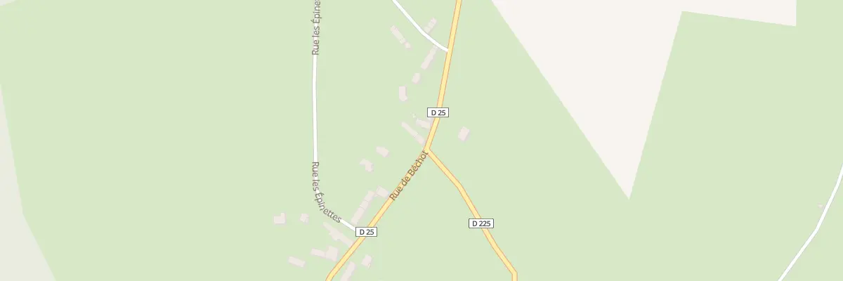 Plan du 67 Rue Béchot à Videcosville