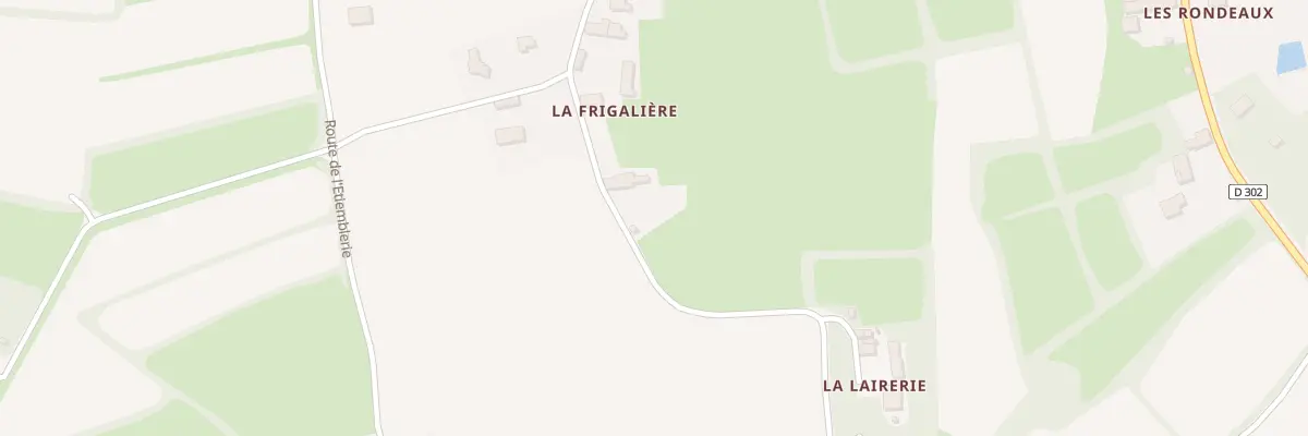Plan du 29 Rte de la Forge Durand à Ouville