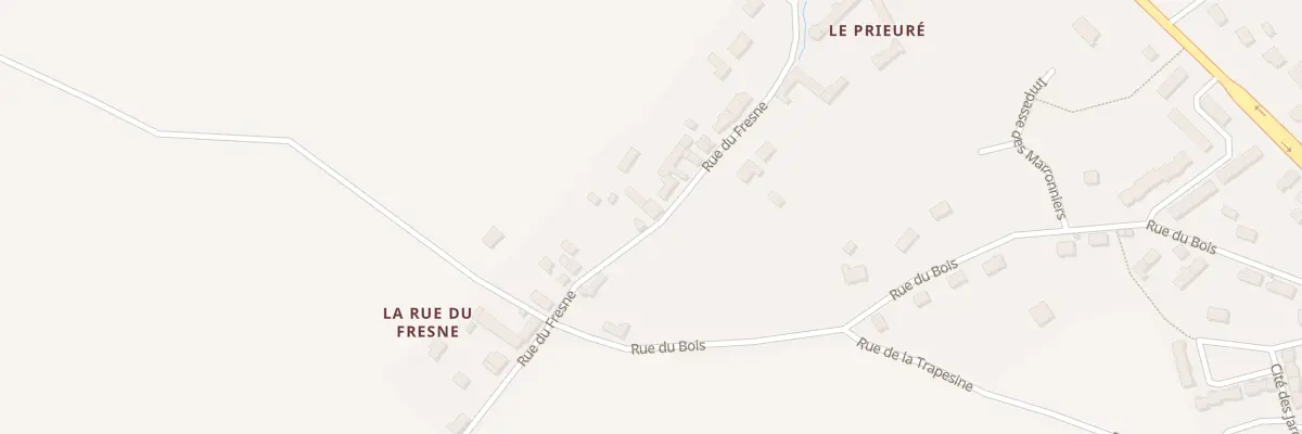 Plan du 18 Rue du Fresne à Baupte