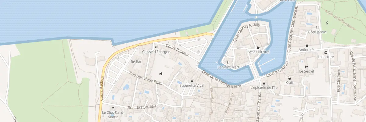 Plan du 69 Quai de la Poithevinière à Saint-Martin-de-Ré