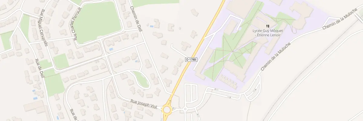 Plan du 79A Rue des Déportés Résistants à Châteaubriant