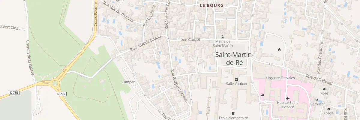 Plan du 23 Rue Carnot à Saint-Martin-de-Ré