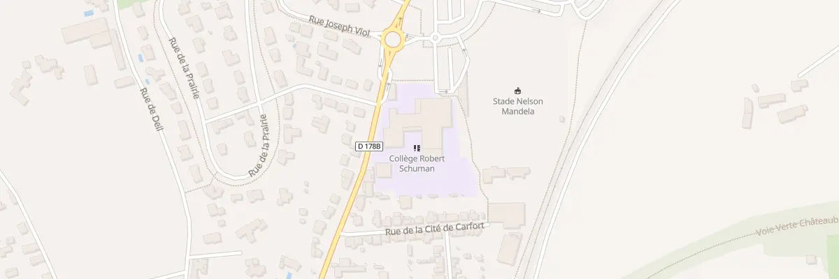 Plan du 82 Rue des Déportés Résistants à Châteaubriant