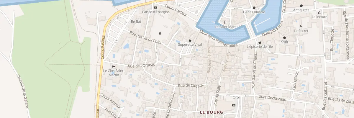 Plan du 3 Pte Rue du Bastion à Saint-Martin-de-Ré