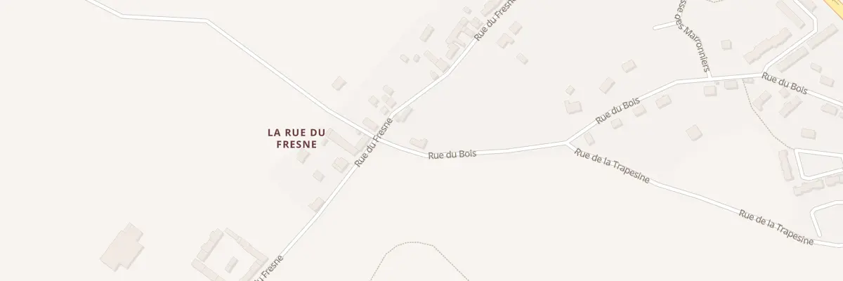 Plan du 5000 Rue du Bois à Baupte