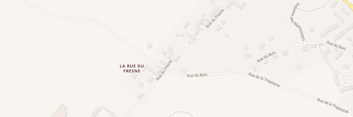 Plan du 17 Rue du Fresne à Baupte