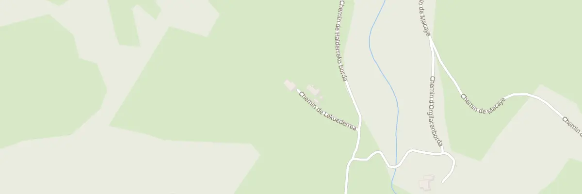 Plan du 115 Che de Lekuederrea à Cambo-les-Bains