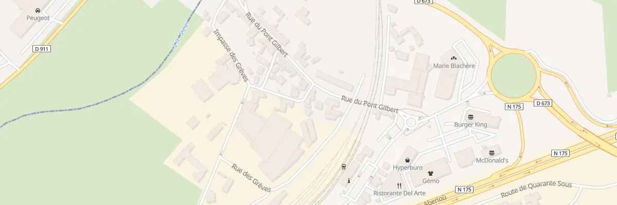 Plan du 5 Rue des Greves - Avranches à Avranches