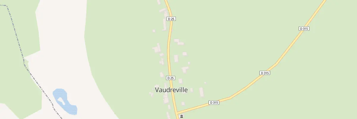 Plan du 24 Rue Caubriere à Vaudreville