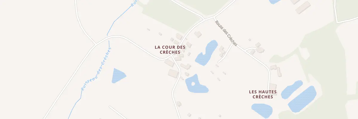 Plan du 75 Rte des Crèches à Rives de l’Yon
