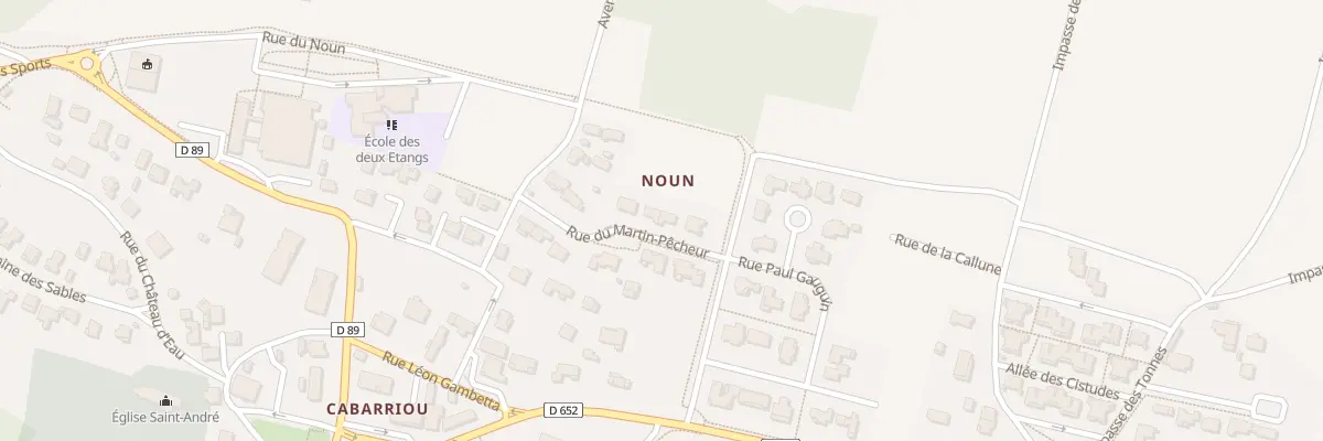 Plan du 7B Rue du Martin Pêcheur à Seignosse
