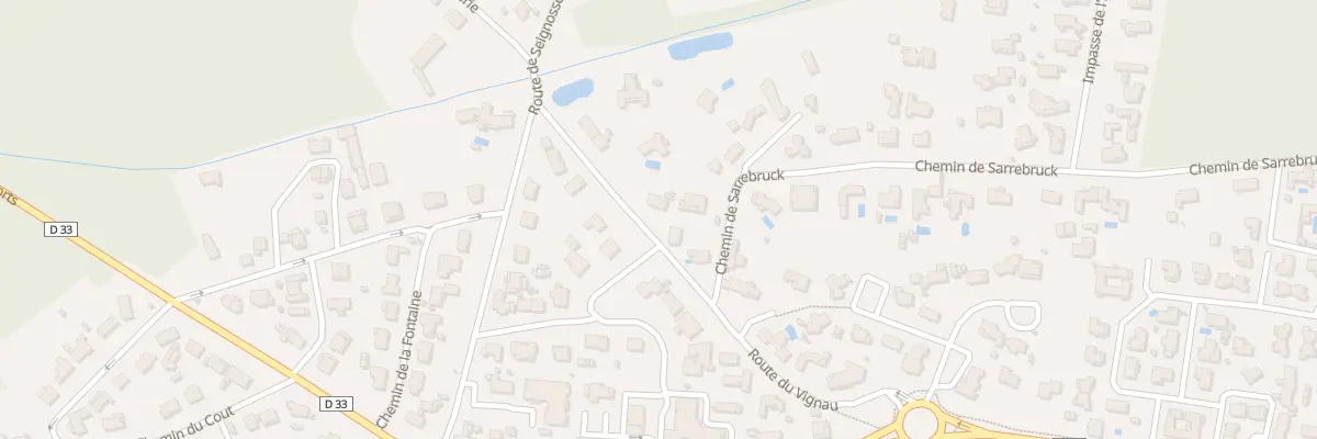 Plan du 284 Rte du Vignau à Angresse