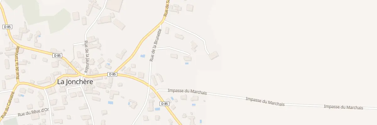 Plan du 4 Imp de la Traire à La Jonchère