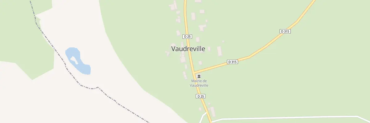 Plan du 7 Rue Caubriere à Vaudreville