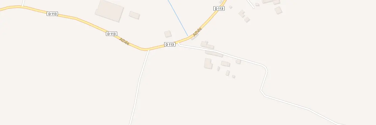 Plan du 2 Athee à Céaux
