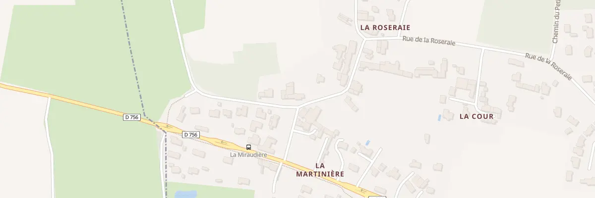 Plan du 5 Rue de la martinière à La Chapelle-Heulin