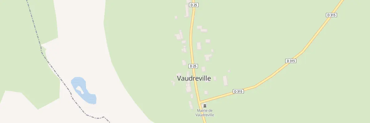 Plan du 15 Rue Caubriere à Vaudreville