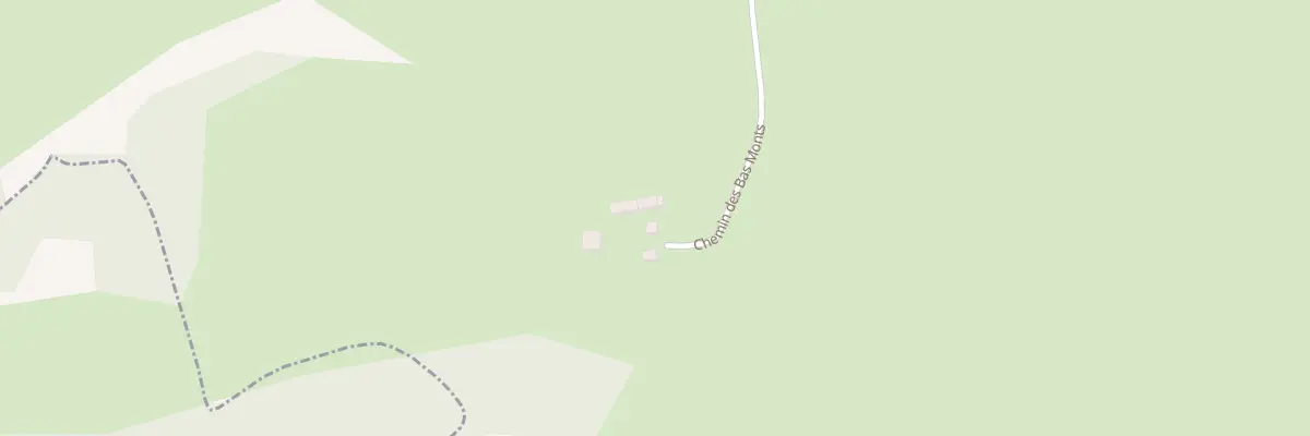 Plan du 2 Che des Bas Monts à Subligny
