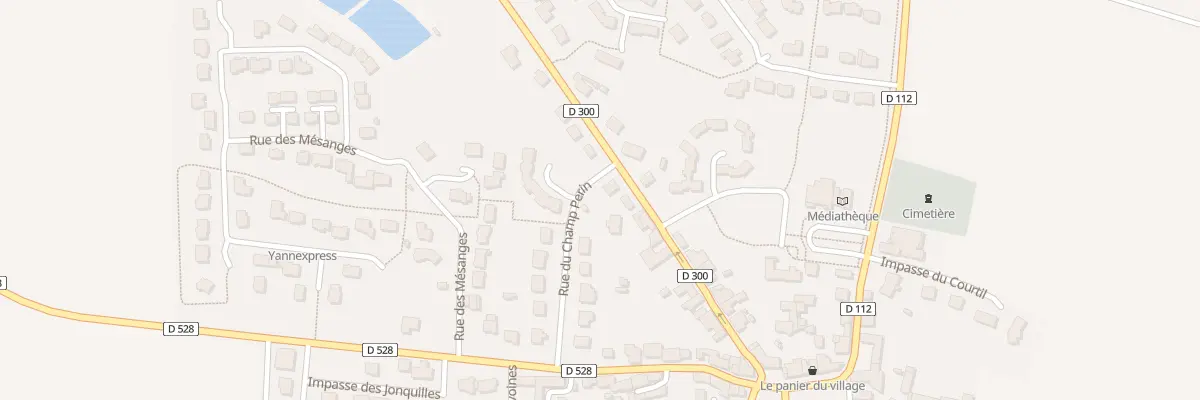 Plan du 19 Rue des Ecoles à Dourdain