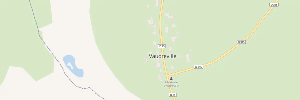 Plan du 5006 Rue Caubriere à Vaudreville