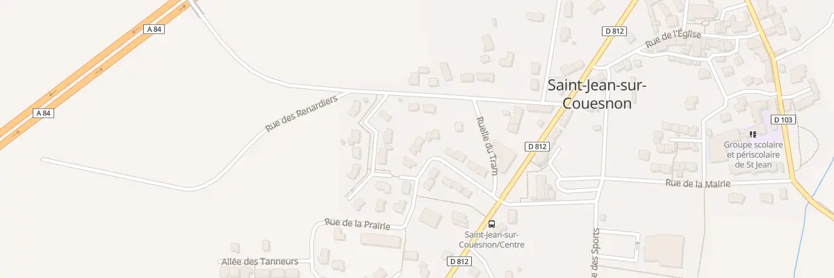 Plan du 12 Rue de la Prairie à Rives-du-Couesnon