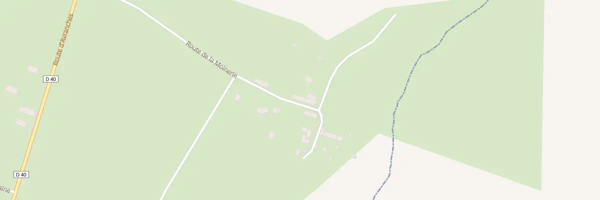 Plan du 7 Rte de la Moinerie à Crollon