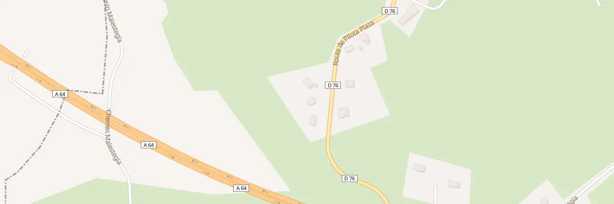 Plan du 590 Rte de Pilota Plaza à Briscous