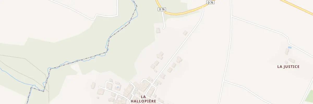 Plan du 4 La Hallopiere à Monnières