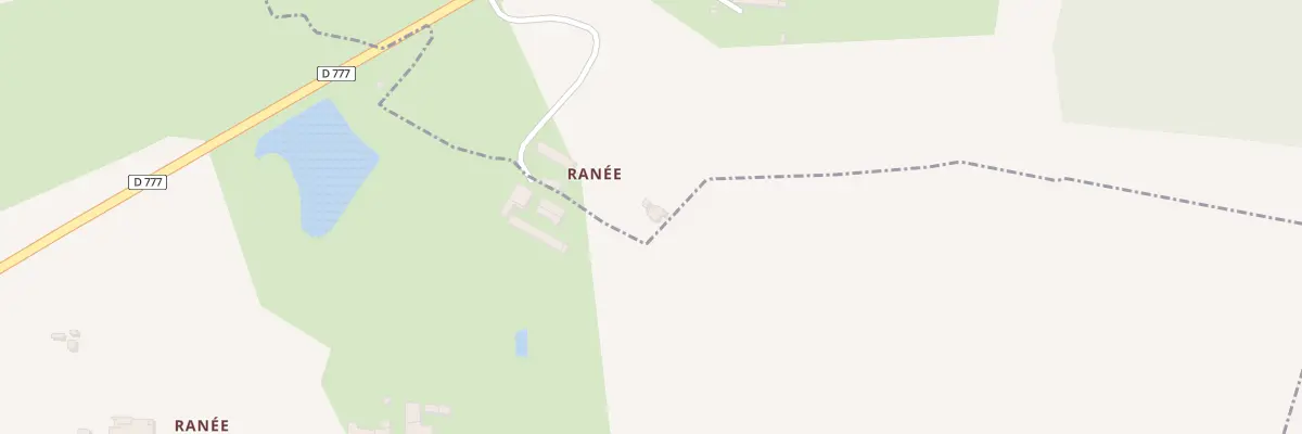 Plan du 3 Ranée à Piré-Chancé