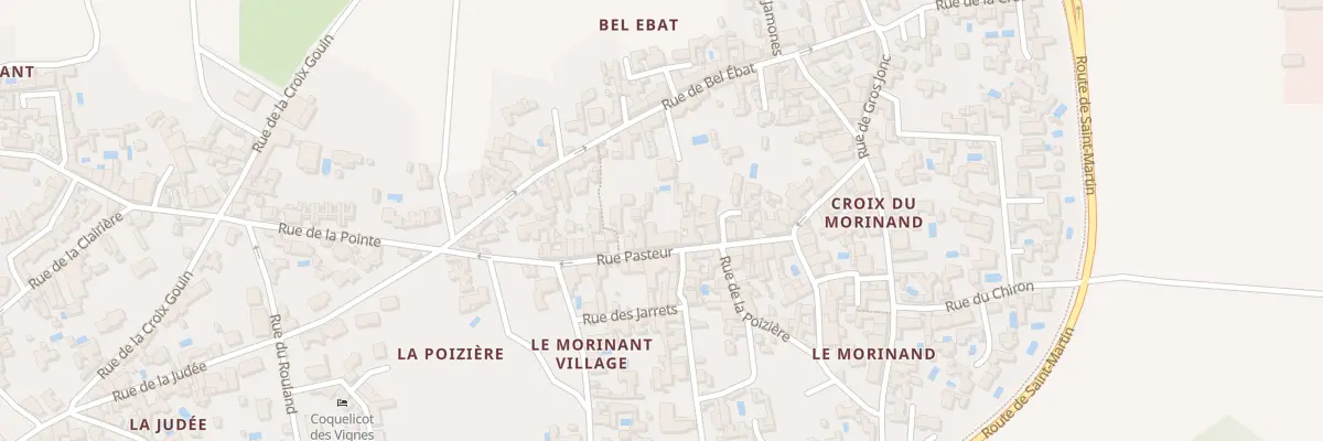 Plan du 13 Rue Pasteur au Bois-Plage-en-Ré