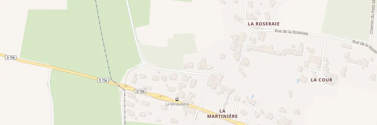 Plan du 4 Rue de la miraudière à La Chapelle-Heulin