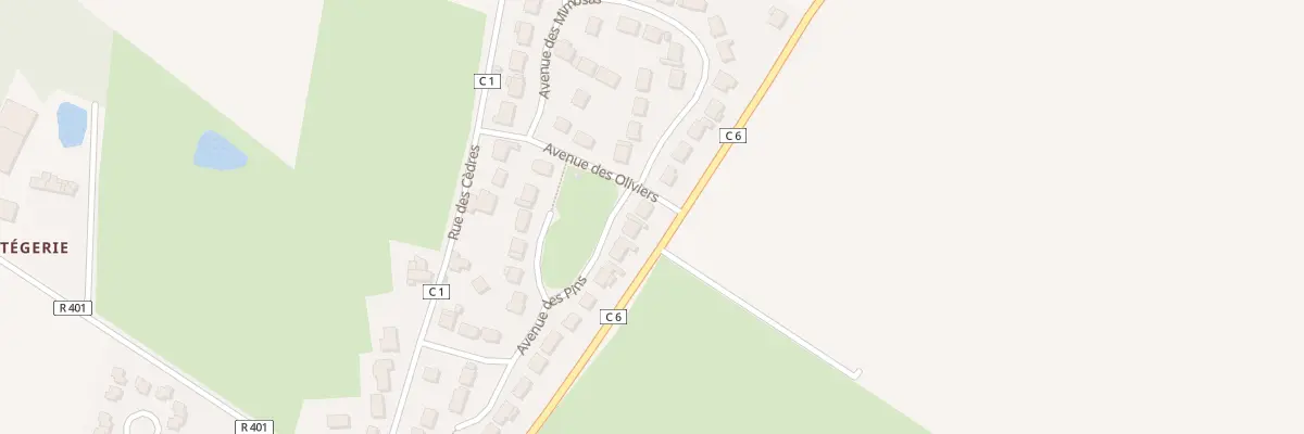 Plan du 18 Av des Pins à Ligné